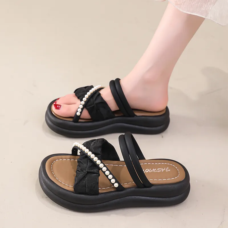 YUZHAOLIN One Strap Sandals Women's-14