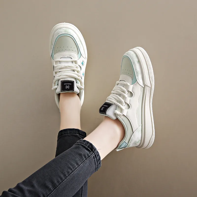 YUZHAOLIN Anti-Slip Wear-Resistant Low-Top Skateboard Shoes Women's-5