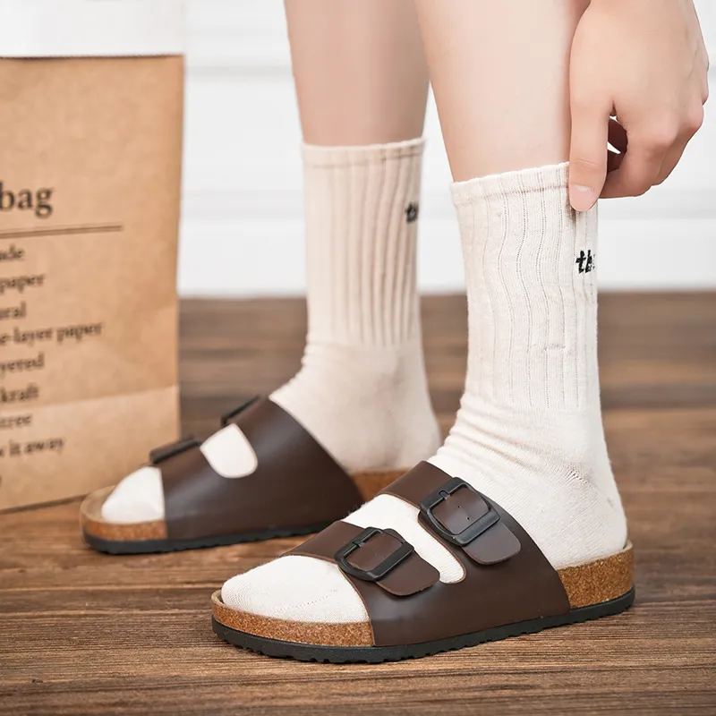 YUZHAOLIN Slip Resistant Odor Resistant Abrasion Resistant Slide Slippers Unisex-7