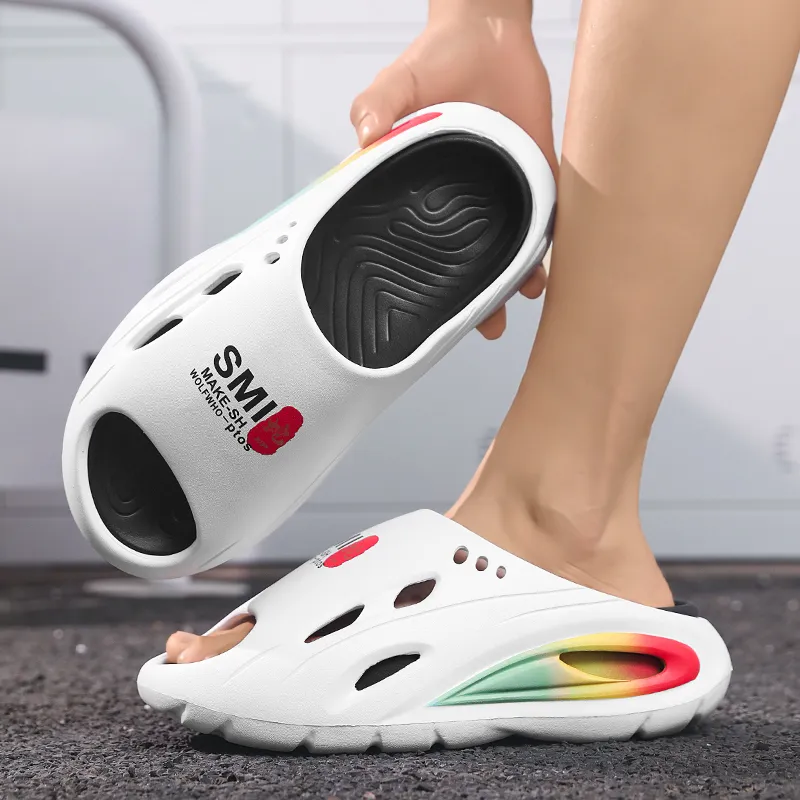 YUZHAOLIN EVA Abrasion Resistant Slip Resistant Closed Toe Slippers Men's-1