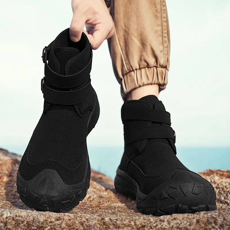 YUZHAOLIN Ankle Boots Men Khaki/Black/Gray-9