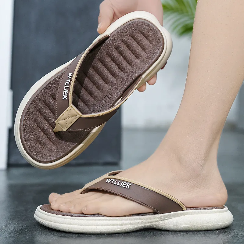 YUZHAOLIN EVA Abrasion Resistant Slip Resistant Flip Flops Men's-4