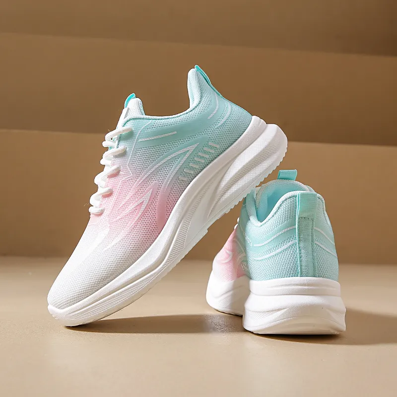 YUZHAOLIN Anti-Slip And Wear-Resistant Height Increasing Low-Top Casual Shoes Women's-11