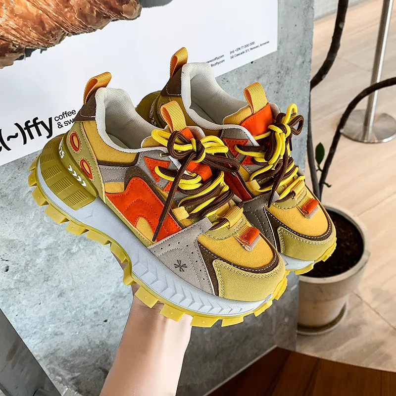 YUZHAOLIN Low-Top Chunky Sneakers Women's-20