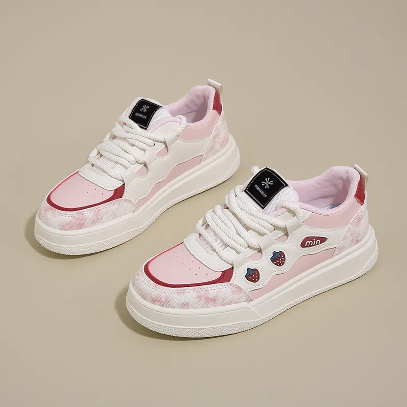 YUZHAOLIN Anti-Slip Wear-Resistant Low-Top Skateboard Shoes Women's-1