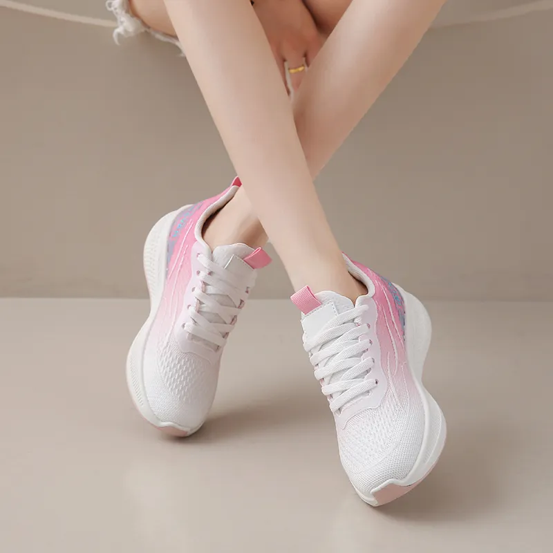 YUZHAOLIN Slip Resistant, Abrasion Resistant, Breathable, Rebound Low Top Casual Shoes Women's-3