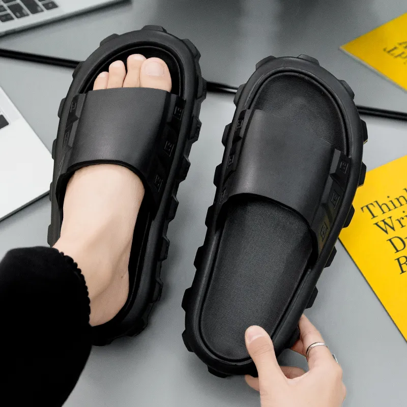 YUZHAOLIN EVA Slip Resistant Abrasion Resistant Slide Slippers Men's-7