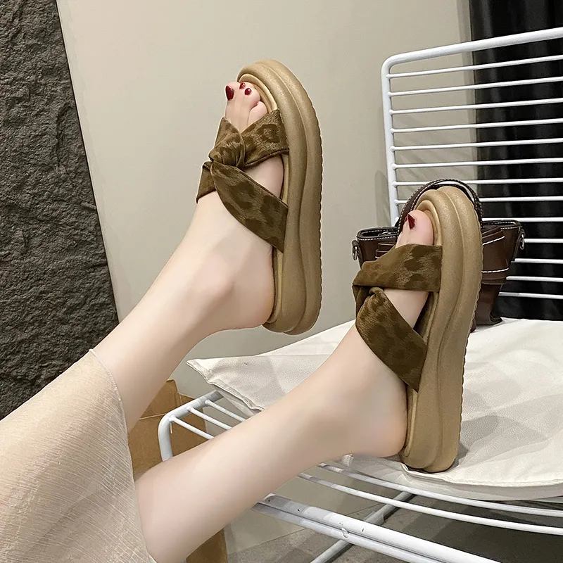 YUZHAOLIN Slip Resistant Abrasion Resistant Slide Slippers Women's-14