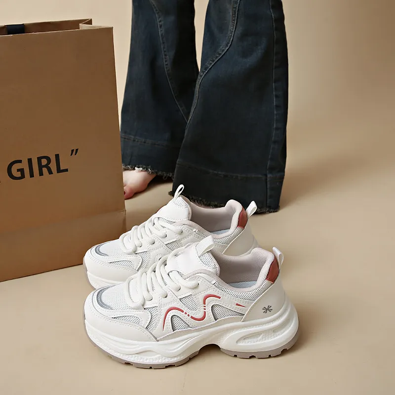 YUZHAOLIN Low Top Chunky Sneakers Women's-4