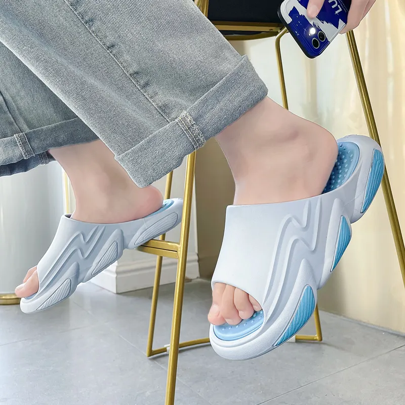 YUZHAOLIN EVA Slip Resistant Abrasion Resistant Cushioning Slide Slippers Men's-5