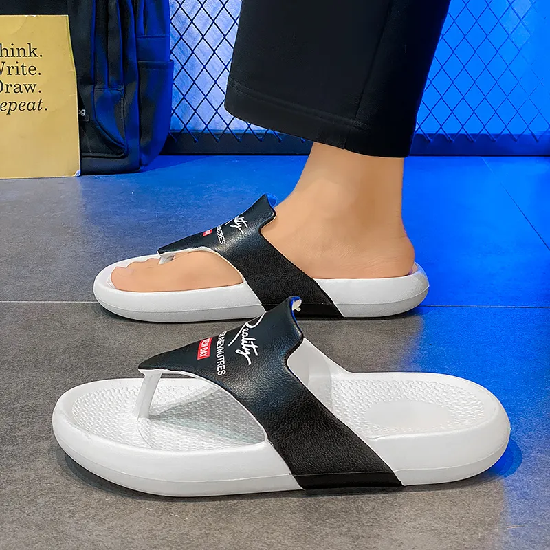 YUZHAOLIN Abrasion Resistant Slip Resistant Flip Flops Men's-4