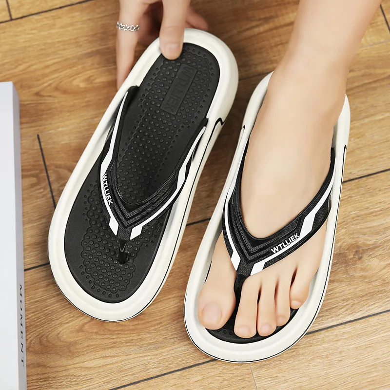 YUZHAOLIN Abrasion Resistant Slip Resistant Flip Flops Men's-3