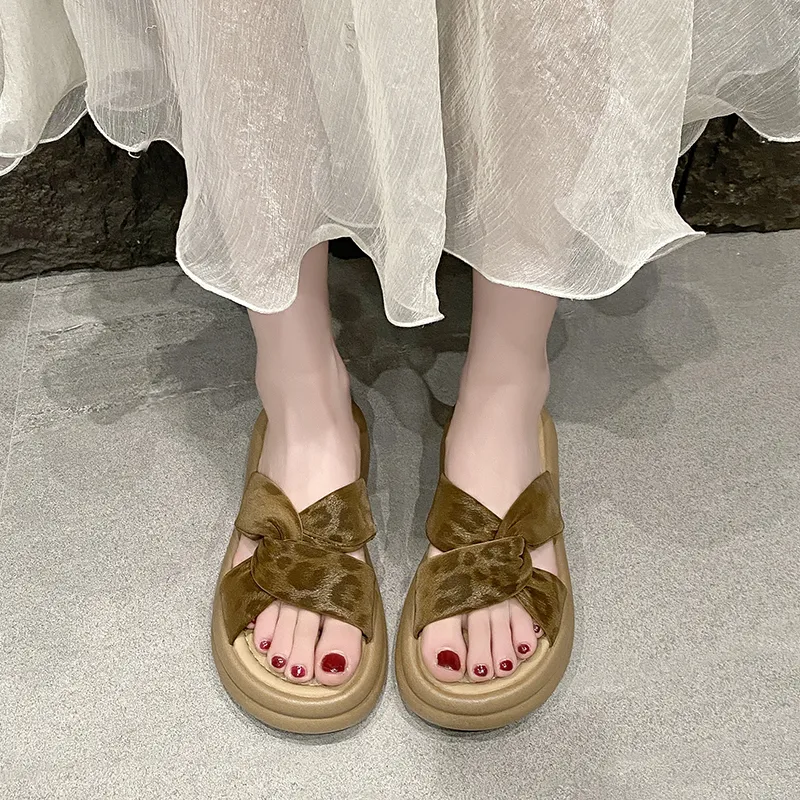 YUZHAOLIN Slip Resistant Abrasion Resistant Slide Slippers Women's-13