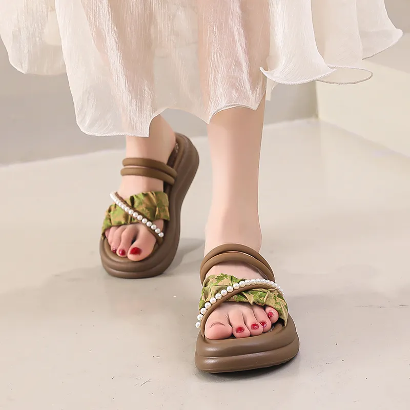 YUZHAOLIN One Strap Sandals Women's-9
