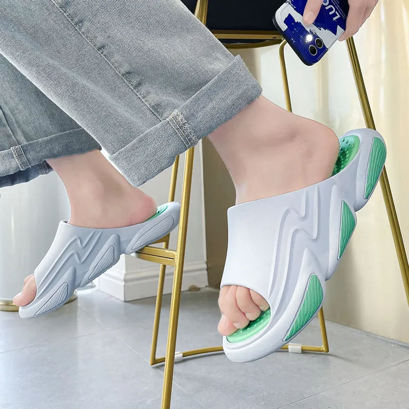 YUZHAOLIN EVA Slip Resistant Abrasion Resistant Cushioning Slide Slippers Men's-2