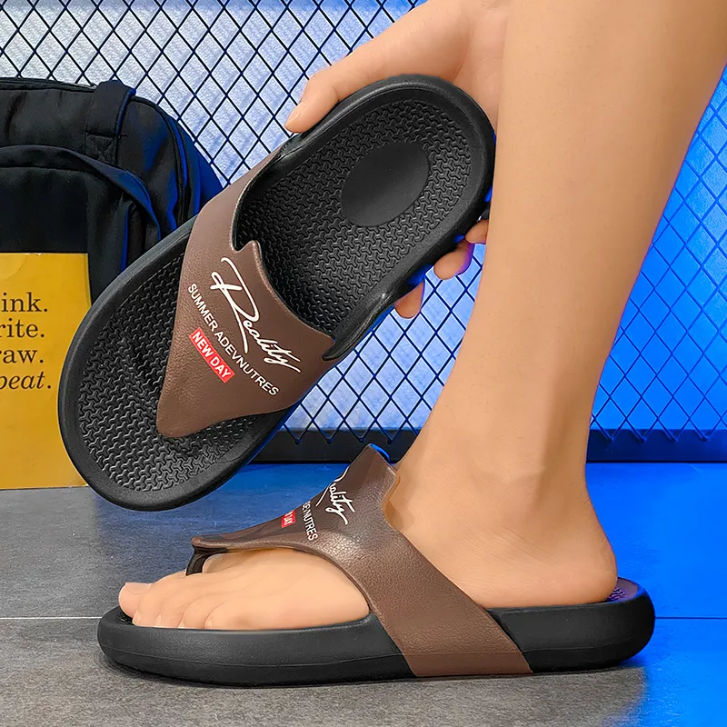 YUZHAOLIN Abrasion Resistant Slip Resistant Flip Flops Men's-11