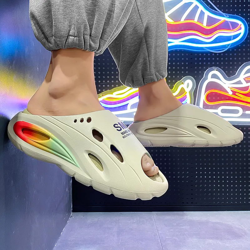 YUZHAOLIN EVA Abrasion Resistant Slip Resistant Closed Toe Slippers Men's-11