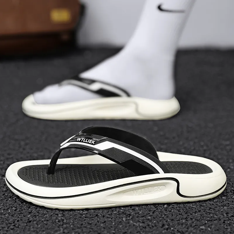 YUZHAOLIN Abrasion Resistant Slip Resistant Flip Flops Men's-1