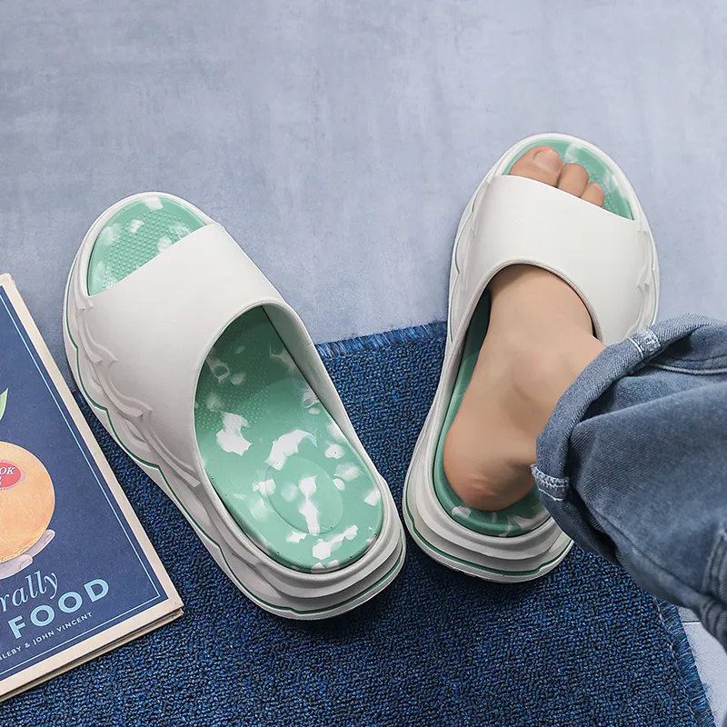 YUZHAOLIN EVA Slip Resistant Abrasion Resistant Slide Slippers Unisex-1