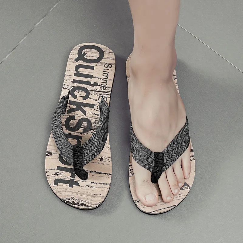 YUZHAOLIN Abrasion Resistant Slip Resistant Flip Flops Men's-5