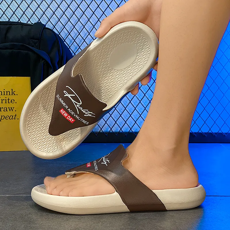 YUZHAOLIN Abrasion Resistant Slip Resistant Flip Flops Men's-2