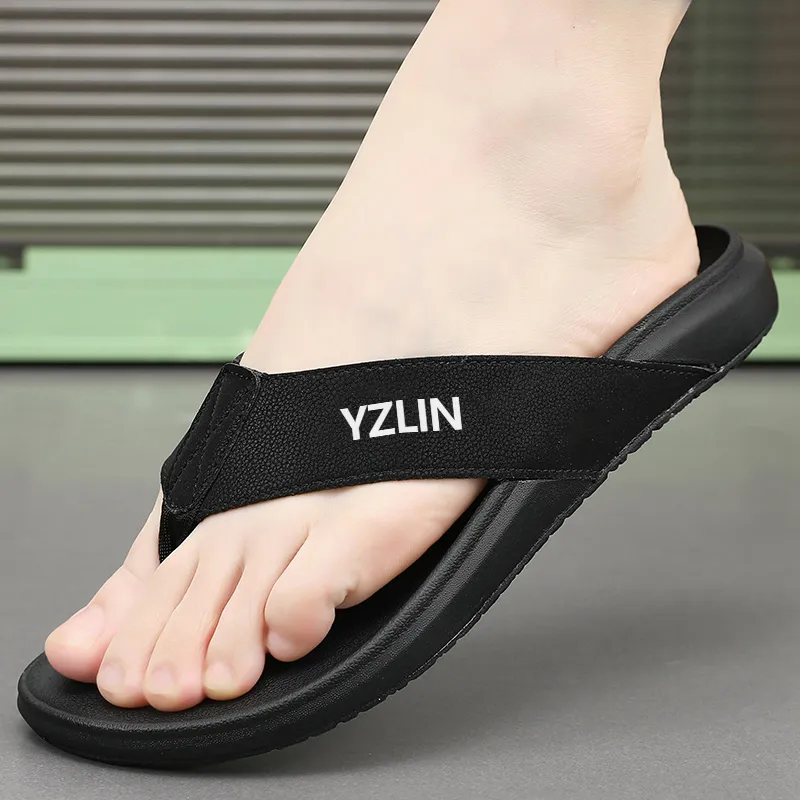 YUZHAOLIN Abrasion Resistant Slip Resistant Flip Flops Men's-5