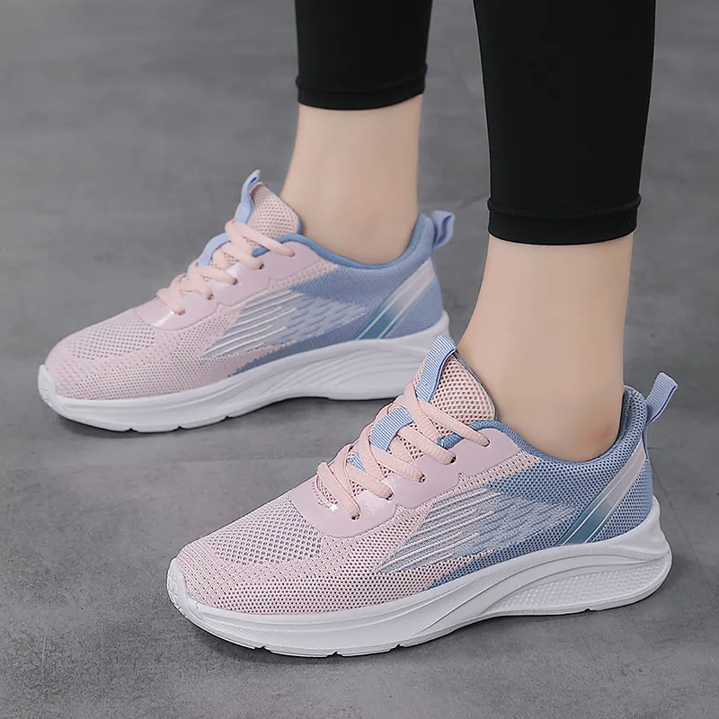 YUZHAOLIN Slip Resistant, Abrasion Resistant, Breathable, Height Increasing Low Top Casual Shoes Women's-2
