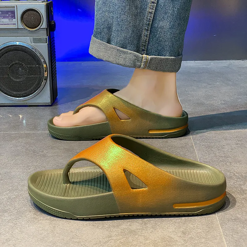 YUZHAOLIN Abrasion Resistant Slip Resistant Flip Flops Men's-11