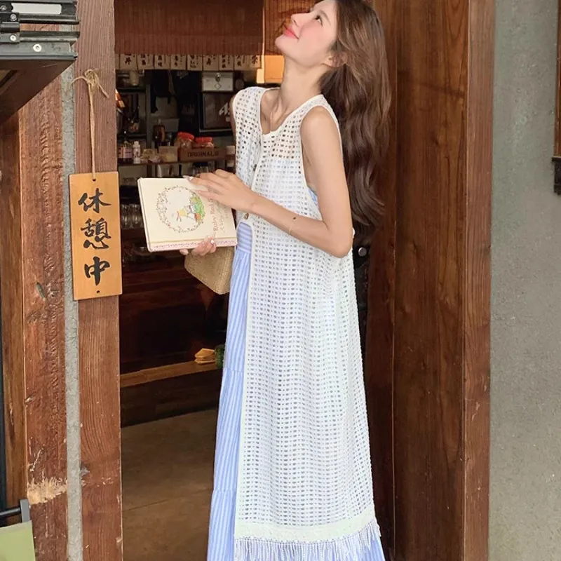 XIAOJUCHUANLI Skirt Set Women's-4