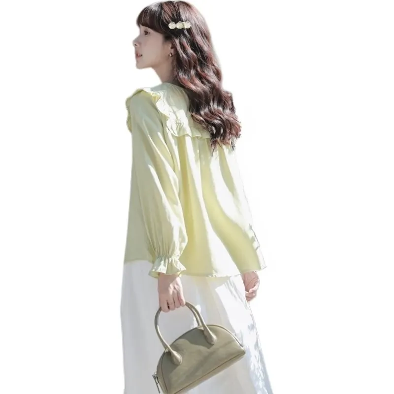 XIAOJUCHUANLI Shirts Women's-3