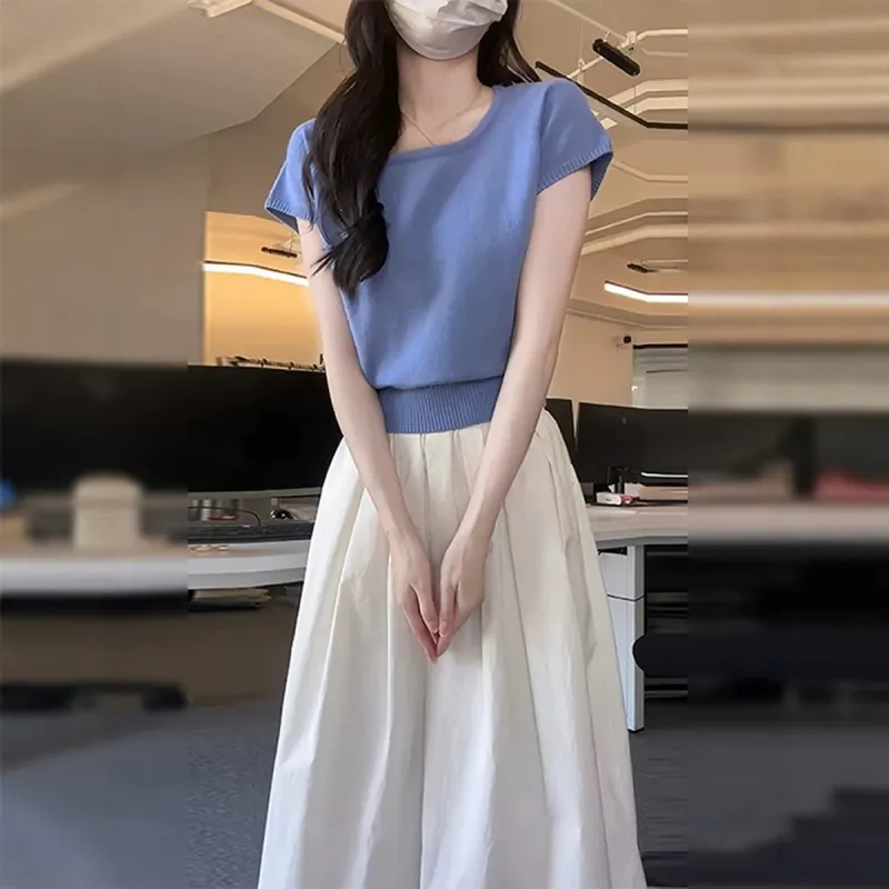 XIAOJUCHUANLI Skirt Set Women's-5