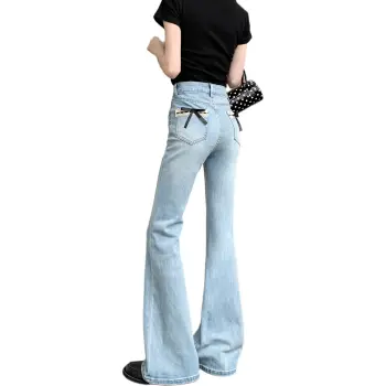 XIAOJUCHUANLI Jeans Women's Blue