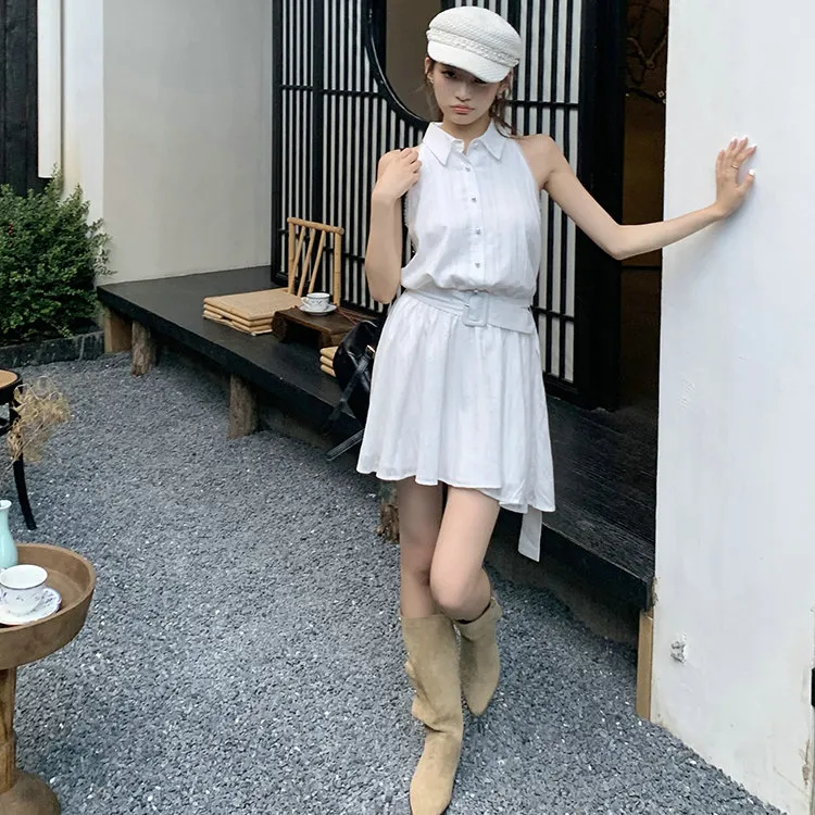 XIAOJUCHUANLI Sleeveless Dresses Women's-8