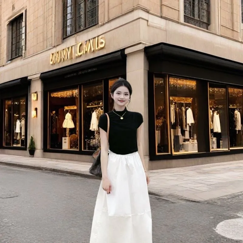 XIAOJUCHUANLI Skirt Set Women's-5
