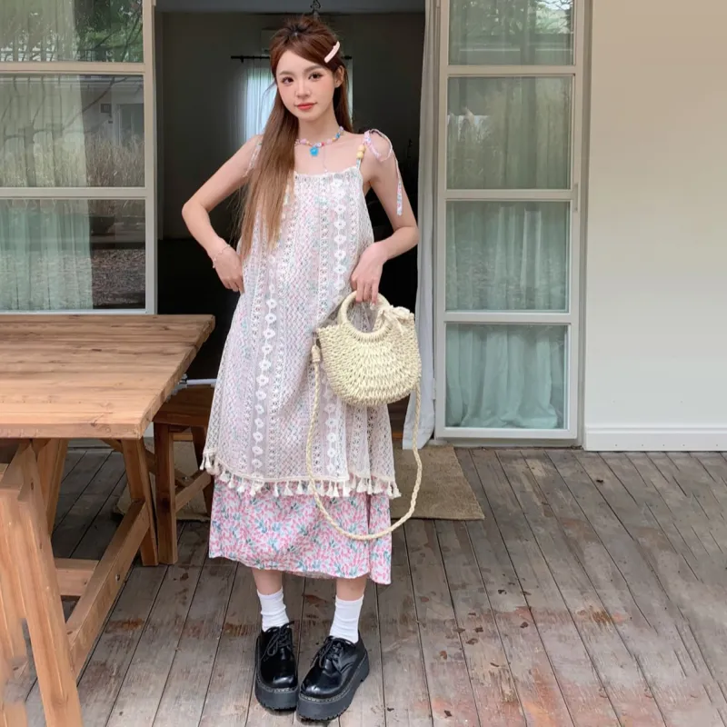 COVER TIME Slip Dresses Women's-2