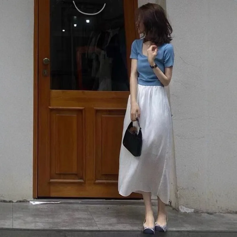 XIAOJUCHUANLI Skirt Set Women's-3
