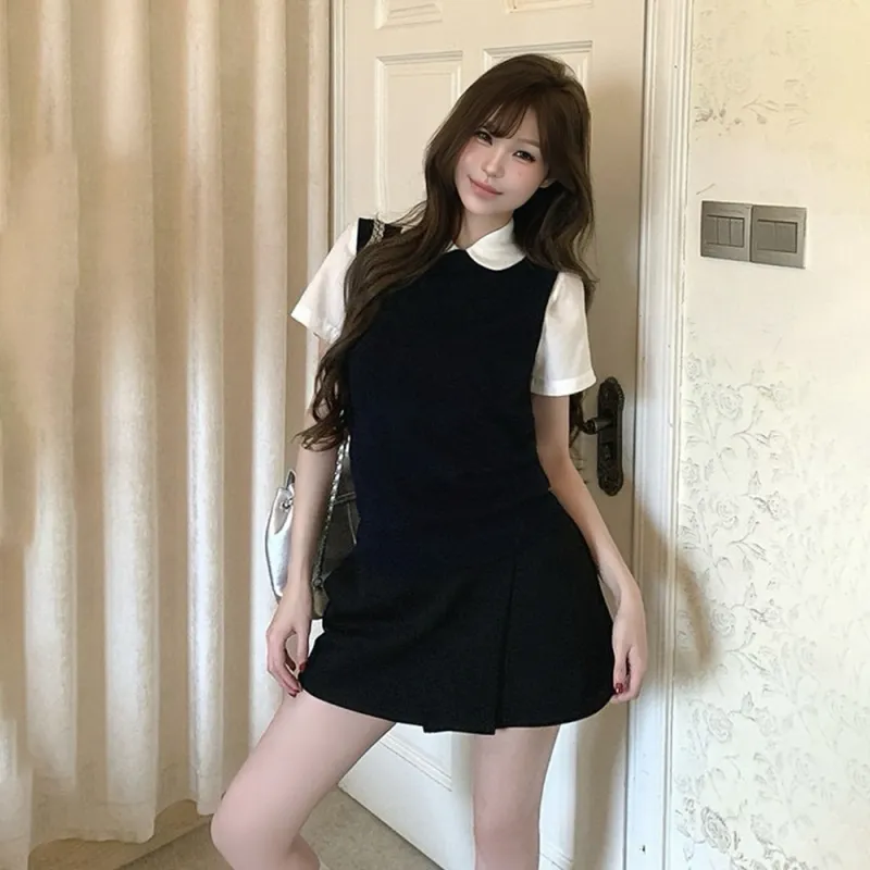 XIAOJUCHUANLI Skirt Set Women's-5