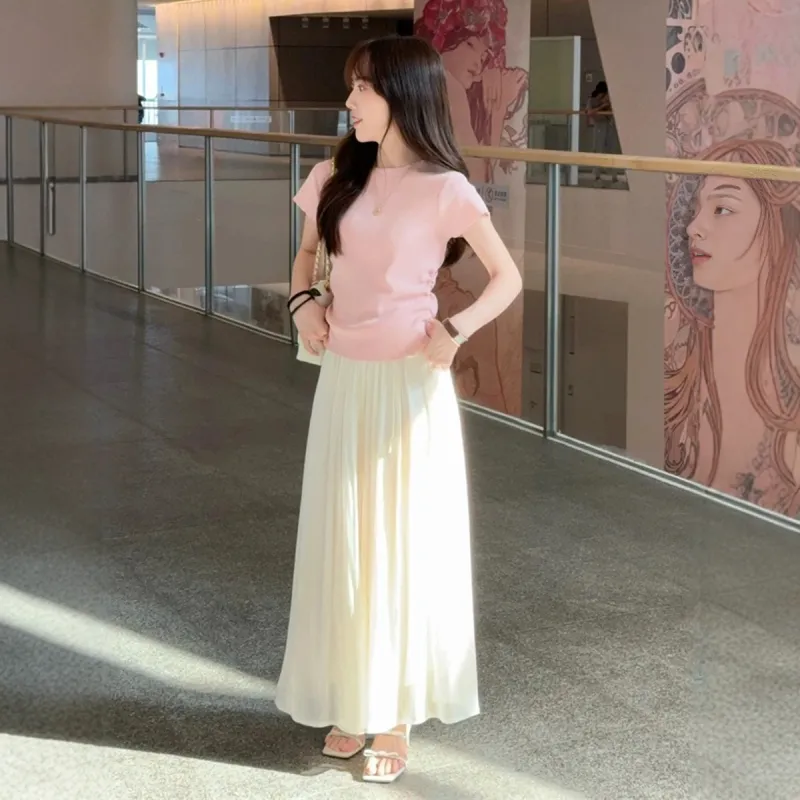 XIAOJUCHUANLI Skirt Set Women's-4