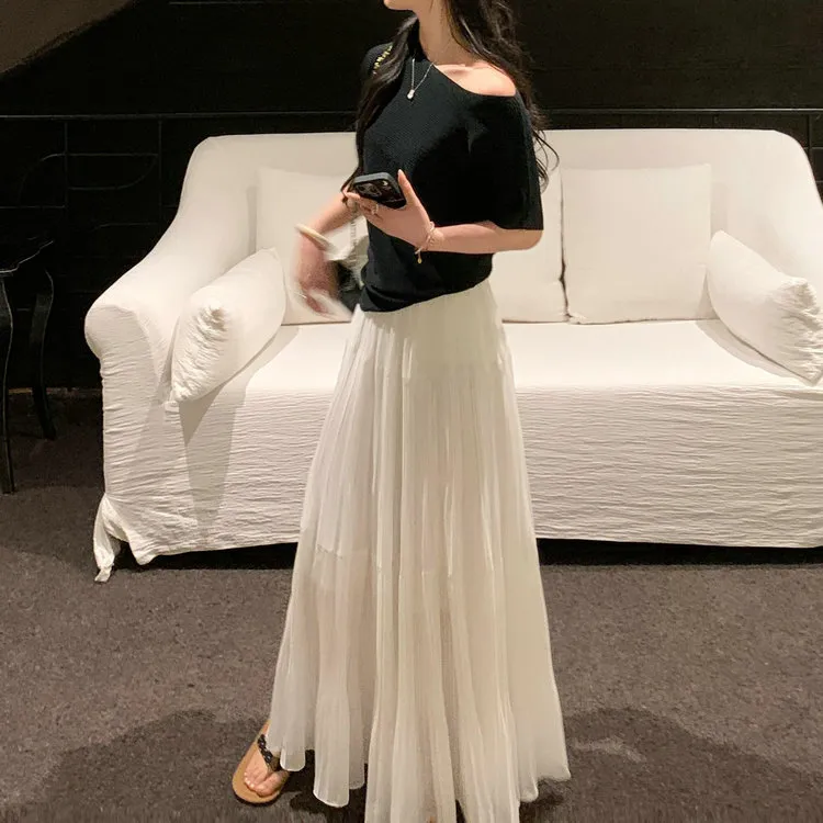 XIAOJUCHUANLI Skirt Set Women's-2