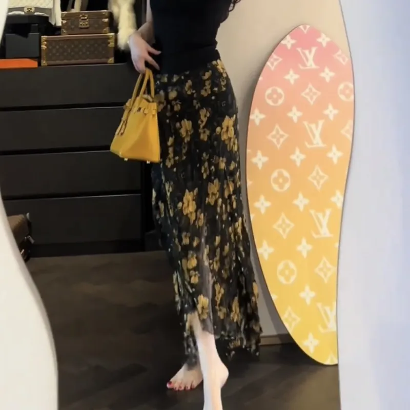 XIAOJUCHUANLI Skirt Set Women's-5