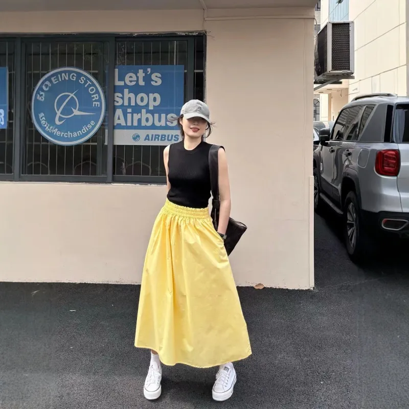 XIAOJUCHUANLI Skirt Set Women's-2