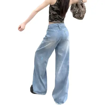 XIAOJUCHUANLI Jeans Women's Blue