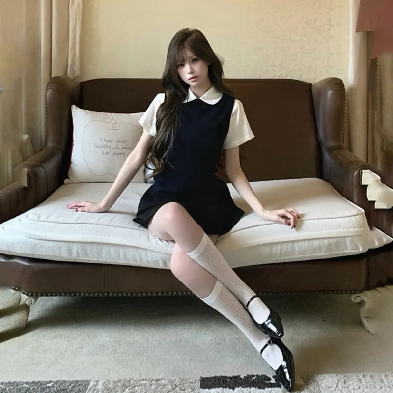 XIAOJUCHUANLI Skirt Set Women's-3