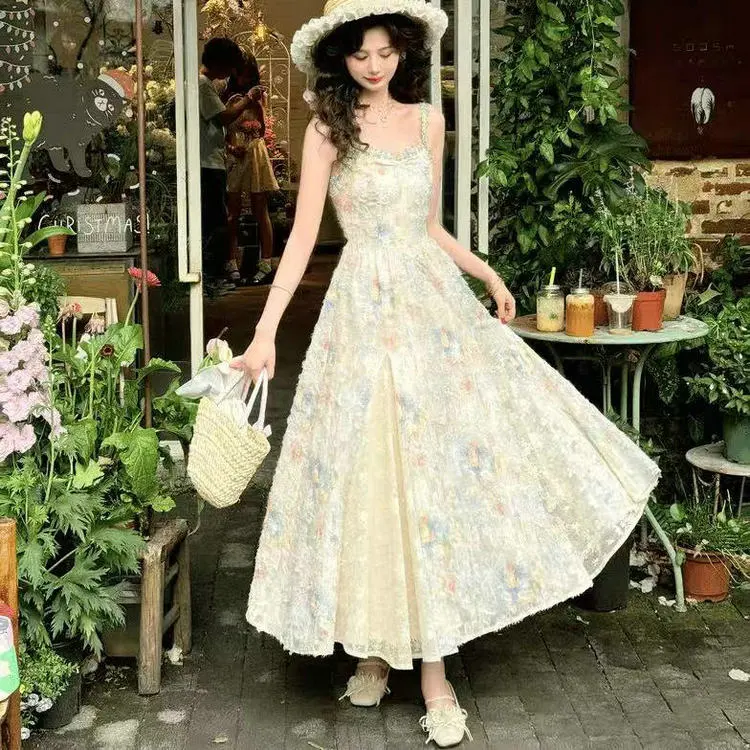 XIAOJUCHUANLI Slip Dress Women's-2