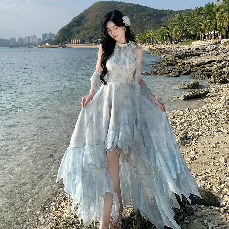 XIAOJUCHUANLI Sleeveless Dress Women's-2