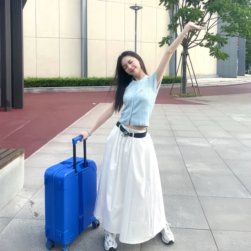 XIAOJUCHUANLI Skirt Set Women's-4