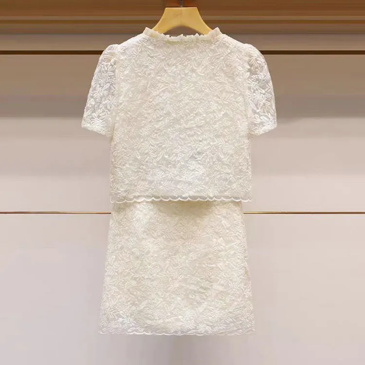XIAOJUCHUANLI Skirt Set Women's-2