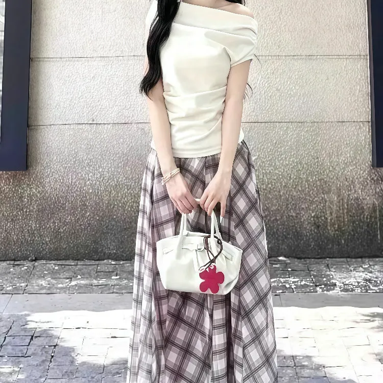 XIAOJUCHUANLI Skirt Set Women's-2