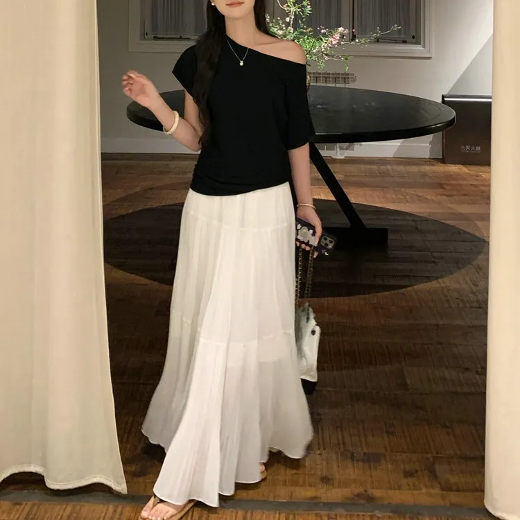 XIAOJUCHUANLI Skirt Set Women's-3