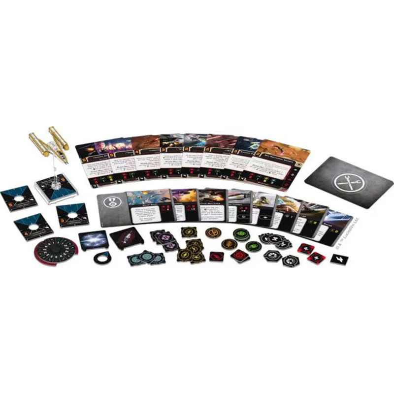 ASMODEE Star Wars Tactics  X WING FUGUTIVES And COLLABORATORS Board Games-1